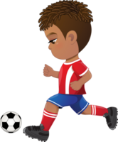 Soccer player boy international uniform png