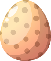 Happy Easter Day with Easter egg in Spring holiday png