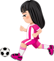 futebol jogador menina internacional uniforme png