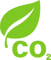 koolstof neutraliteit logo icoon png