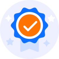 quality assurance modern icon illustration png