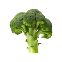 ai généré brocoli légume isolé sur transparent Contexte png