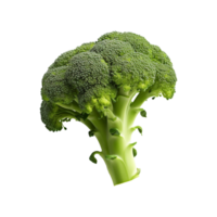 ai generato broccoli verdura isolato su trasparente sfondo png