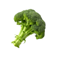 ai generato broccoli verdura isolato su trasparente sfondo png