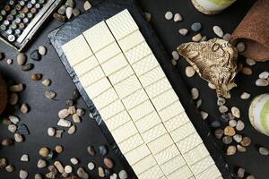 Exquisite Array of Various Foods on Displayed Table photo