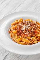 tagliatelle Alabama ragu foto