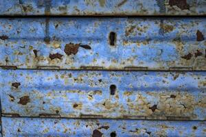 Old rusty mailbox. photo