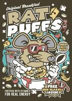 Rat Puffs art vector