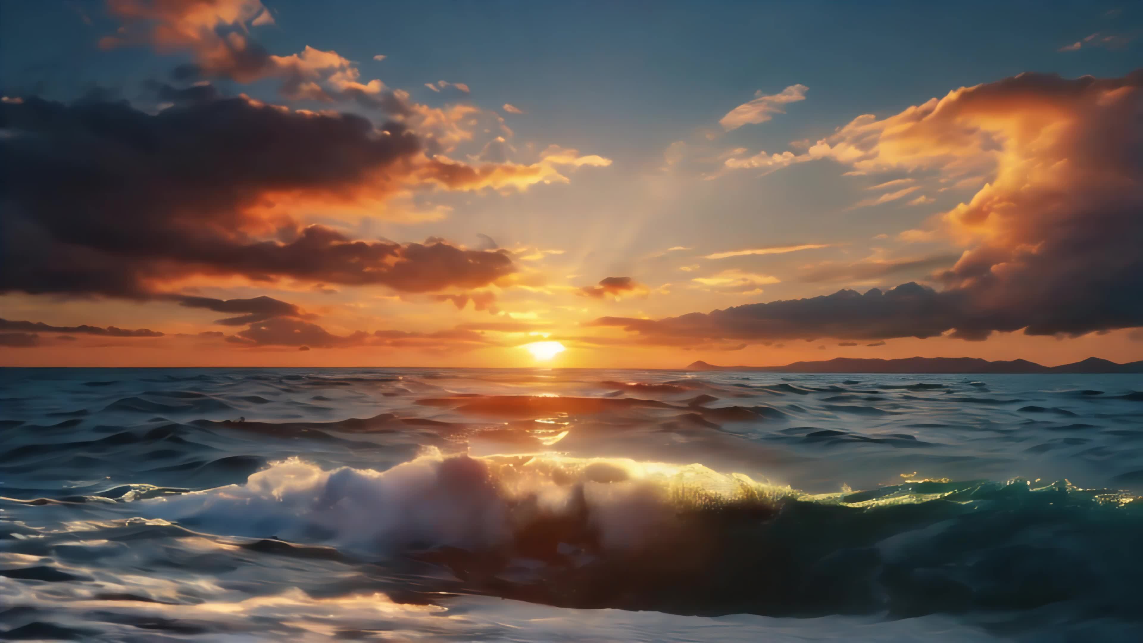 Dramatic Sea Sunset Burning Sky And Shining Golden Waves 41298762 Dramatic Sea Sunset Burning Sky And Shining Golden Waves 41298762