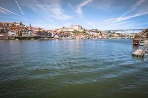 Porto, Portugal old town on the Douro River. photo