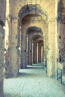 Amphitheater in El Jem, Tunisia photo