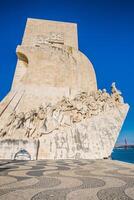 Monumento a el descubrimientos, Lisboa, Portugal, Europa foto