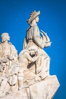 Monument to the Discoveries of New world in Lisboa, Portugal photo