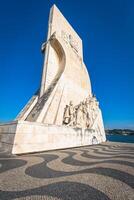 Monumento a el descubrimientos, Lisboa, Portugal, Europa foto