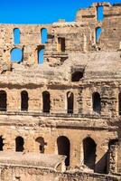 Amphitheater in El Jem, Tunisia photo