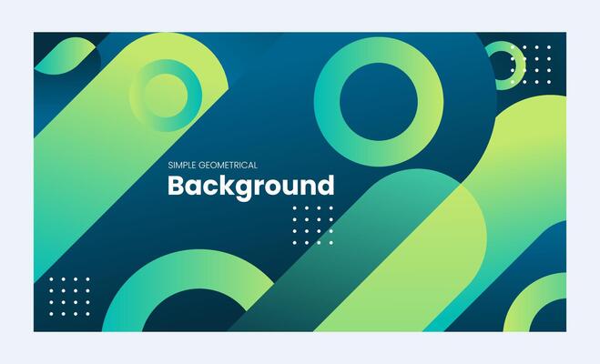 Colorful Geometric Background Design