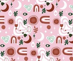 boho single pattern vector