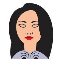 icon woman design vector