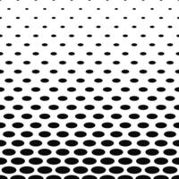 Monochrome abstract ellipse pattern background - vector illustration