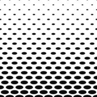 Monochrome abstract ellipse pattern background - vector illustration