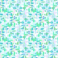 Seamless mosaic pattern background design - abstract vector illustration