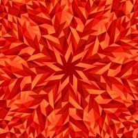Dynamic circular tile pattern background design - abstract hypnotic psychedelic colorful polygonal vector illustration from geometrical shapes