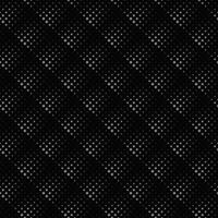 Seamless geometrical curved star pattern background - black and white abstract vector graphic design