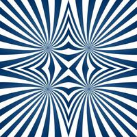 Blue computer generated hypnotic curved stripe background vector