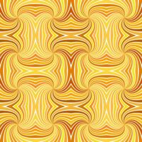 Orange seamless abstract hypnotic spiral ray stripe pattern background - vector graphic design