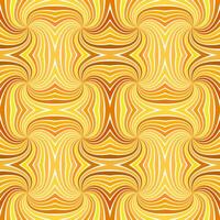 Orange seamless abstract hypnotic spiral ray stripe pattern background - vector graphic design