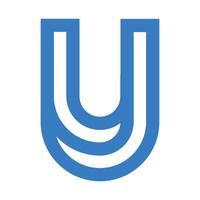 letter U logo vector illustration design