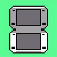 game icon pixelart design illustration vector