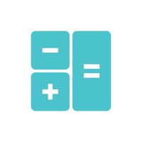 Calculator Icon Vector Template Illustration Design