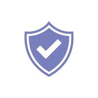 cheque marca proteger pictograma icono logo modelo ilustración diseño vector