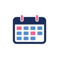 Calendar Icon Vector Template Illustration Design