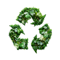 AI generated Isolated Recycle Symbol Set png