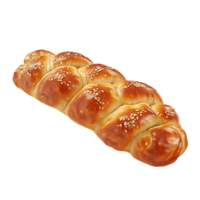 ai généré clair Frais cuit tressé bretzel des illustrations png