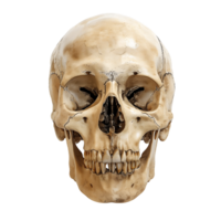 AI generated Human Skull Isolated Clip Collection png