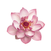 ai généré rose floral beauté sur clair Contexte png