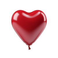 AI generated Lovely Heart Shaped Balloon Design Kit png