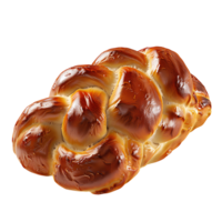 AI generated Golden Brown Pretzel Isolated with Transparency png