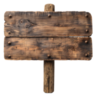 AI generated Antique Wood Board Art png