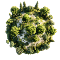 AI generated Planet Earth 3D Concept for Earth Day png