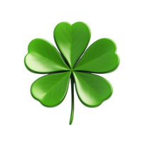 AI generated Shamrock on Clear Background png