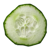 AI generated Isolated Fresh Cucumber Art png