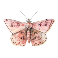 ai generado deslumbrante acuarela mariposa alas clipart png