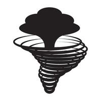 Tornado icon vector