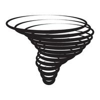 Tornado icon vector