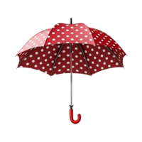 ai généré parapluie extrait sur transparent, faciliter facile graphique l'intégration png