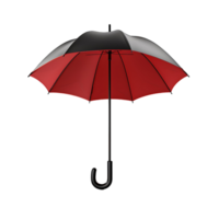 AI generated Isolated Compact Umbrella, Ensuring a Handy Appearance in Design png